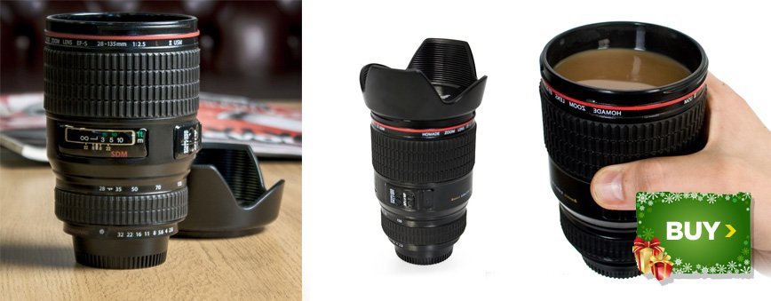 Camera Lens Mug