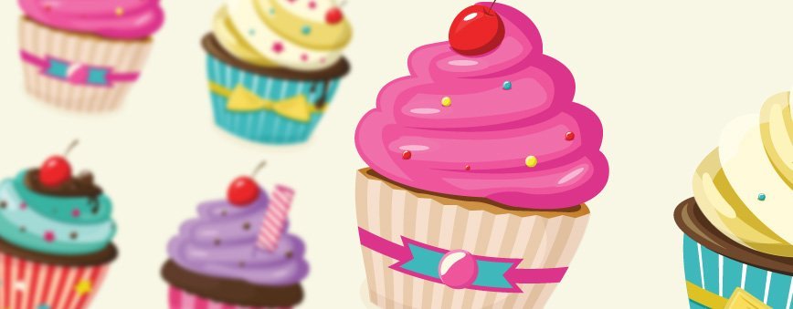 Layerform Freebie - Vector Cupcakes