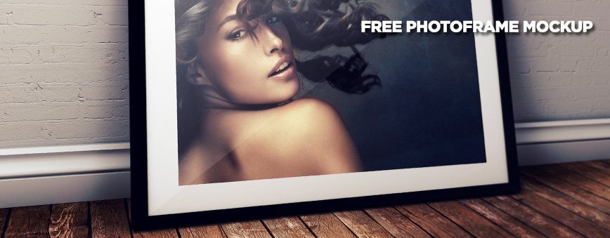 FREE PSD Photo Frame Mockup