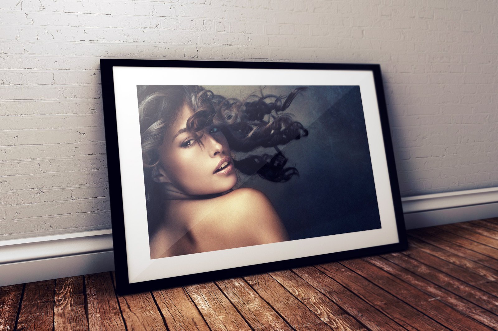 Photo Frame Mockup - Black