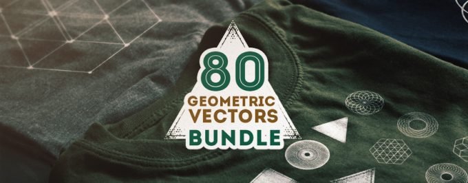 80 Geometric Vector Shapes Bundle Layerform