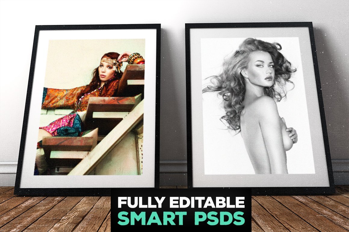 Photo Frame PSD Mockup