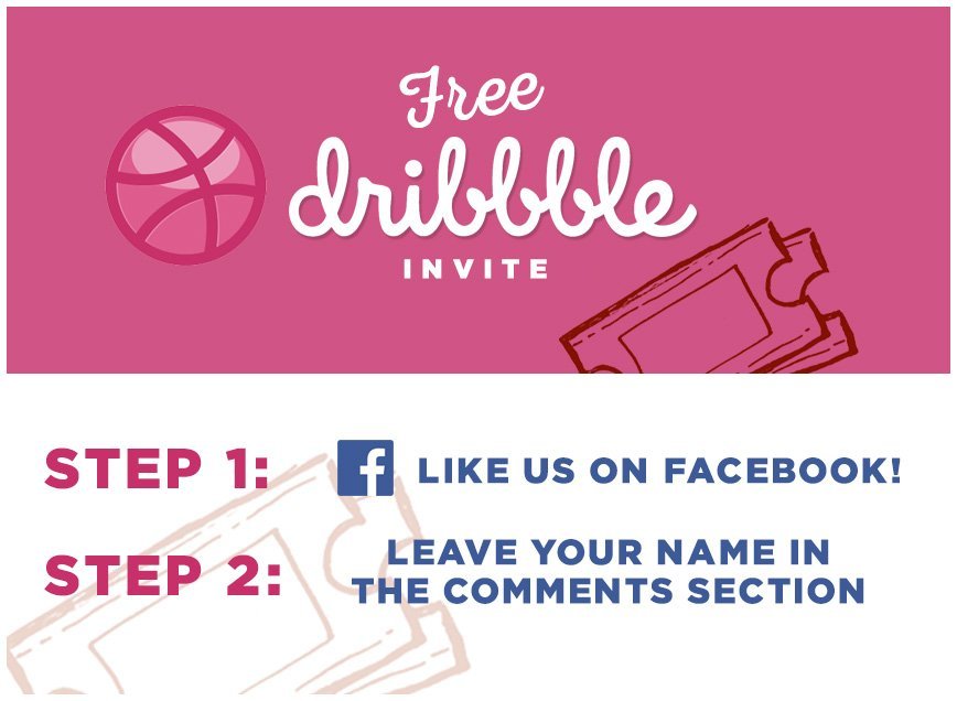 FREE DRIBBBLE INVITE