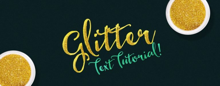 Glitter Text Tutorial