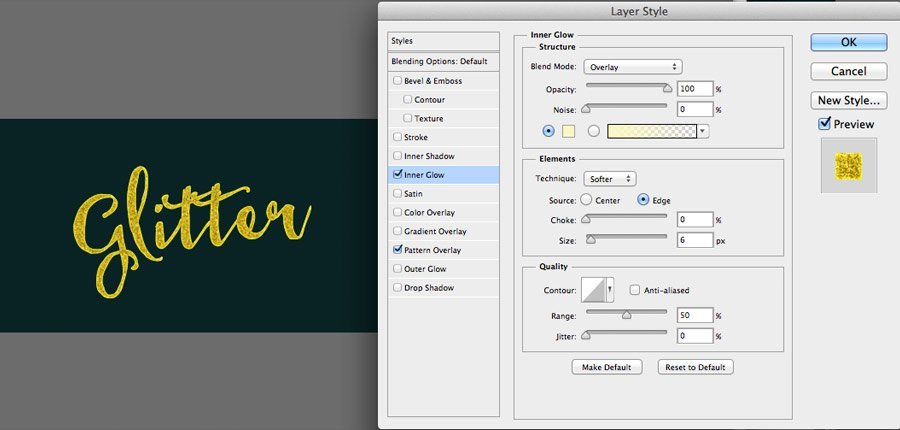 How to create Metallic Glitter & Gold Foil Text (without Photoshop!) - Easil