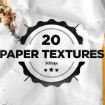 20 Folded Paper Textures
