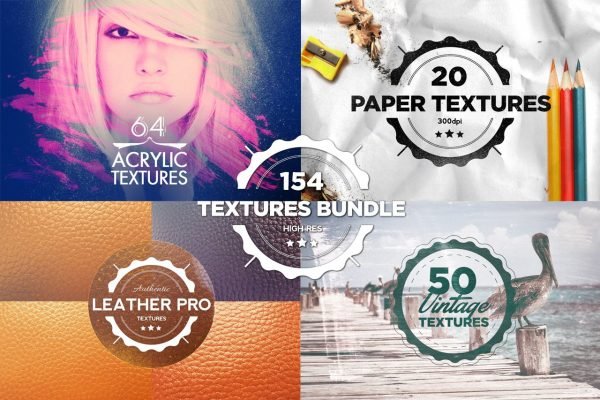 154 Textures Bulk Bundle