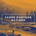 Faded Duotone Photoshop Actions by Layerform Design Co