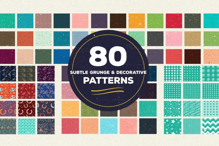 100 Vector Patterns Bundle by Layerform Design Co