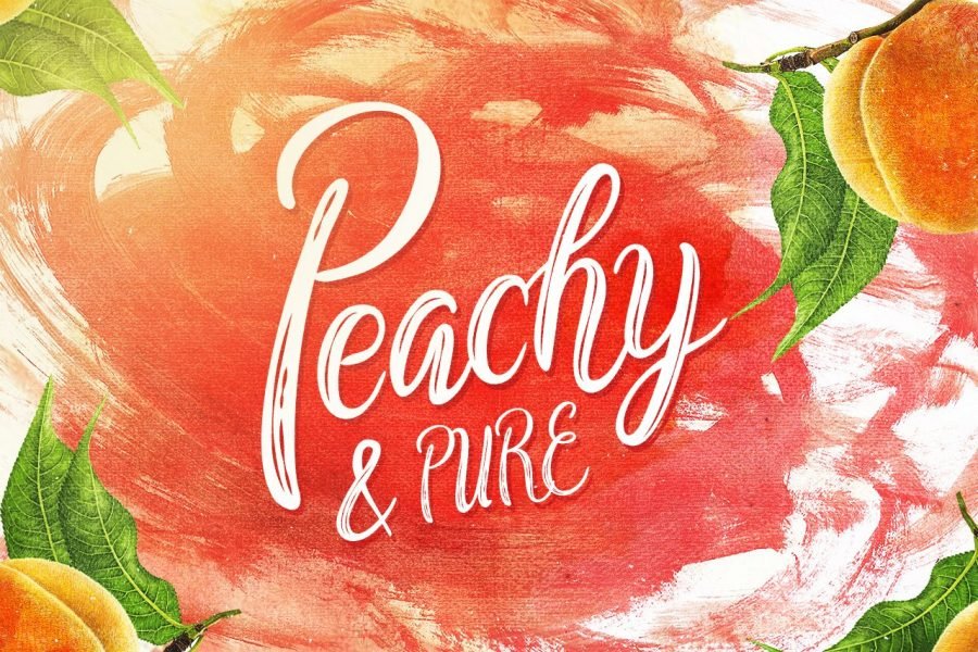 Peachy and Pure Script Typeface by Layerform Design Co