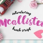 Mcallister Brush Script Typeface