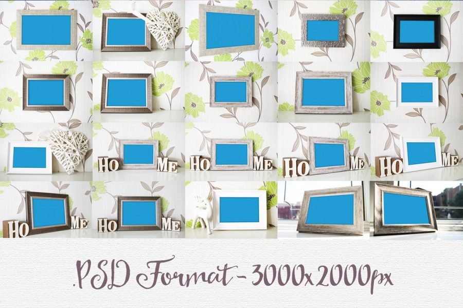 20 Beautiful Frame Mockups - Image 4