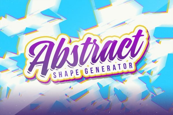 Abstract Vector Shape Generator by Layerform Design Co