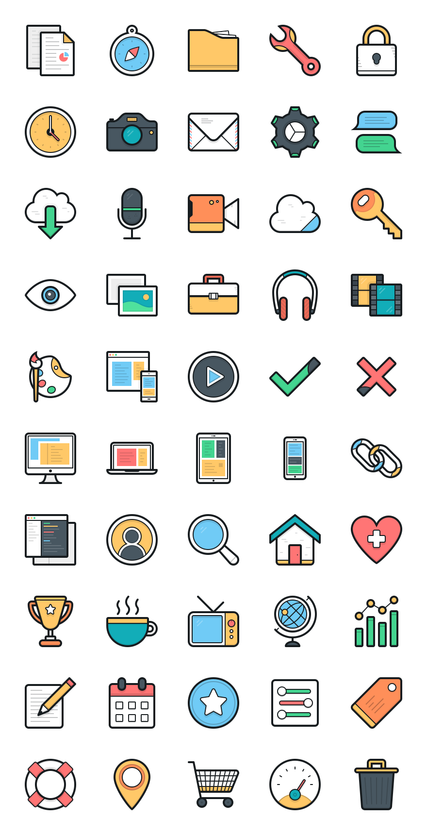 FREE Icon Pack by Layerform Design Co