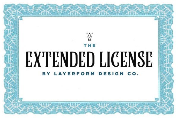 Extended License Layerform Design Co