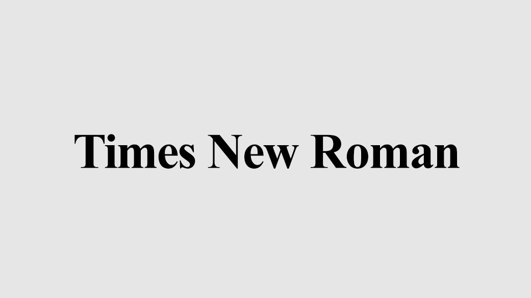 The-Best-Fonts-To-Use-On-Your-Resume-Book-Times-New-Roman