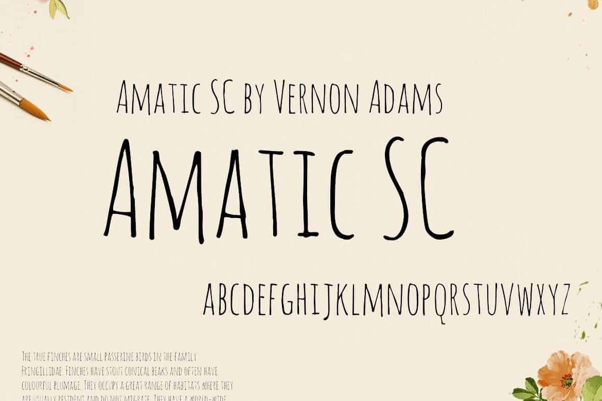 amatic-sc-free-font