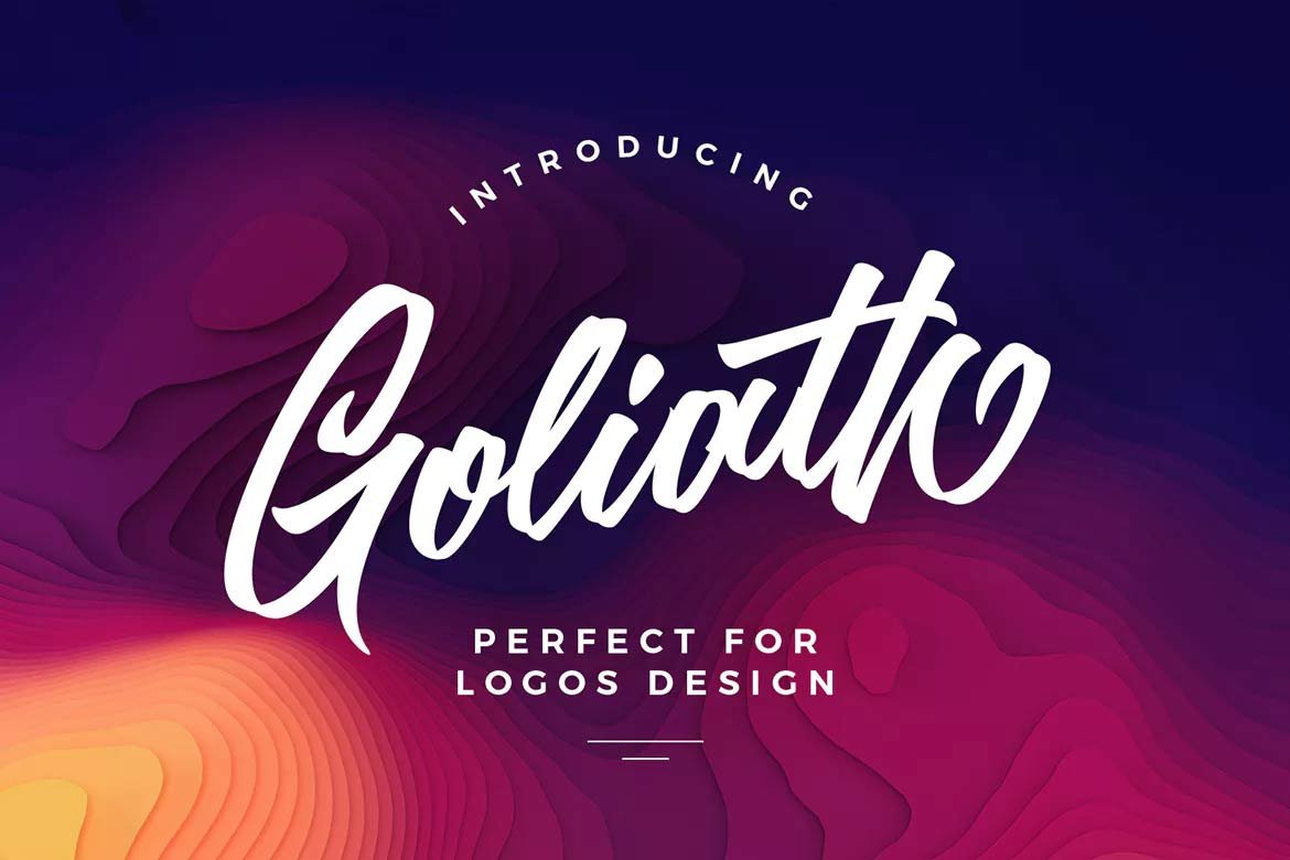 best-script-fonts-on-envato-elements-goliath