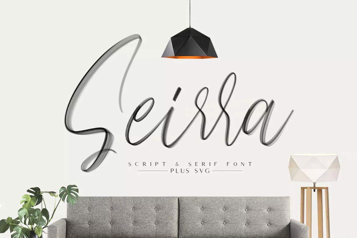 best-script-fonts-on-envato-elements-seirra