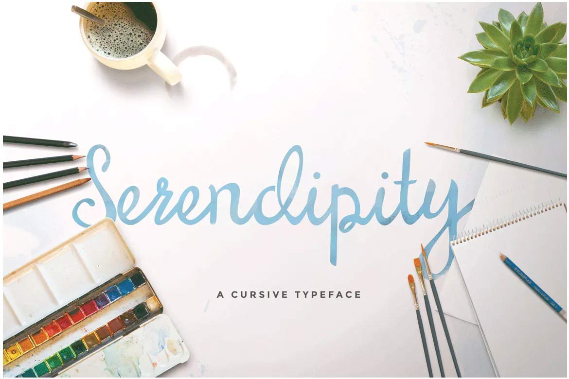 best-script-fonts-on-envato-elements-serendipity