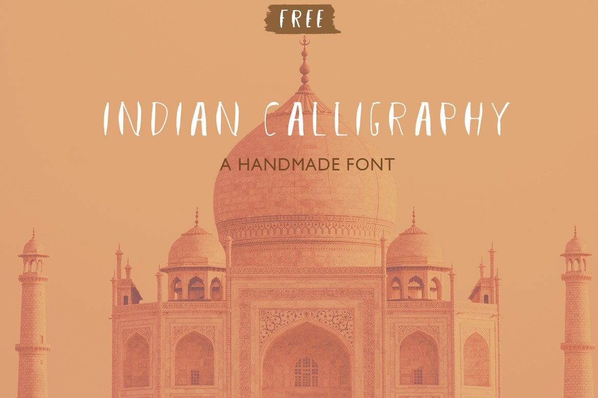 indian-calligraphy-free-font