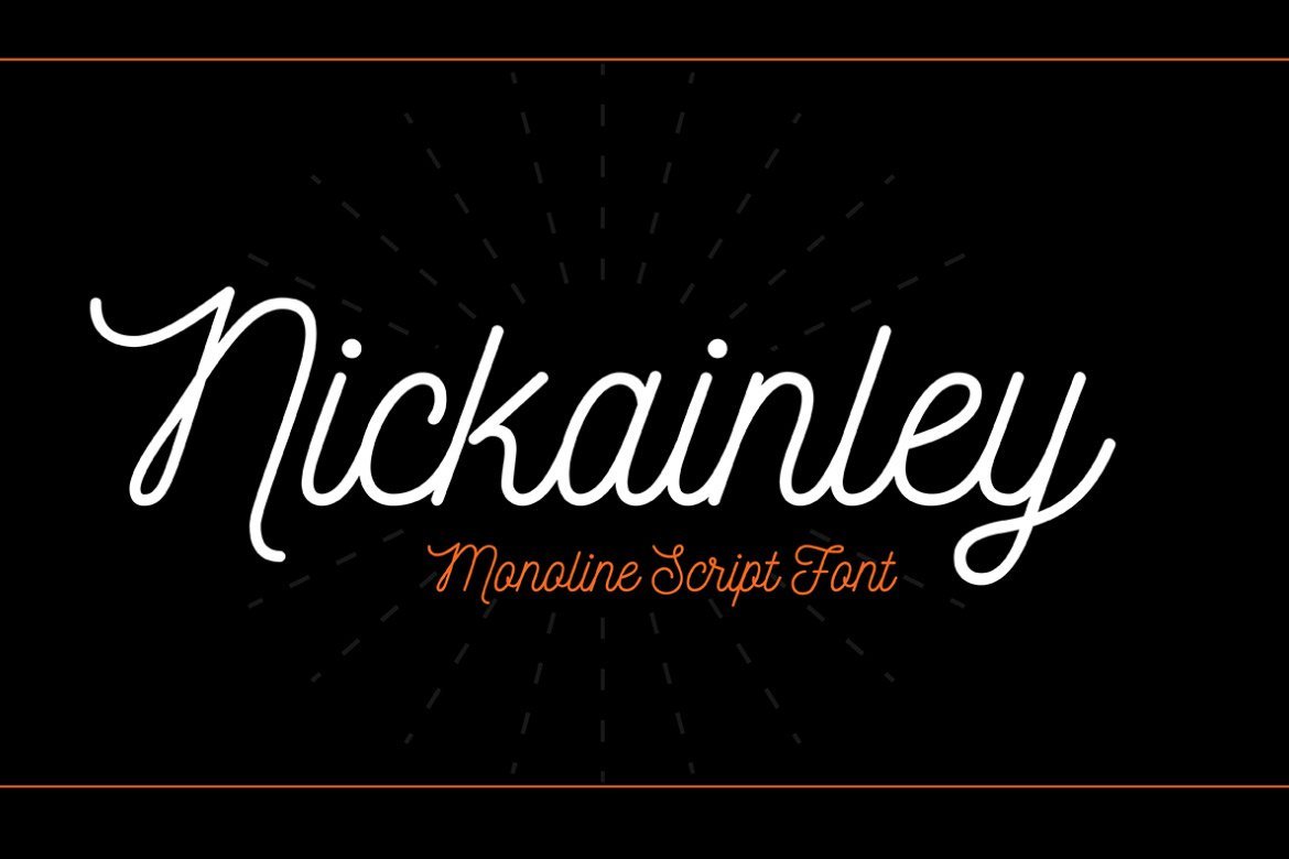 nickainley-free-font