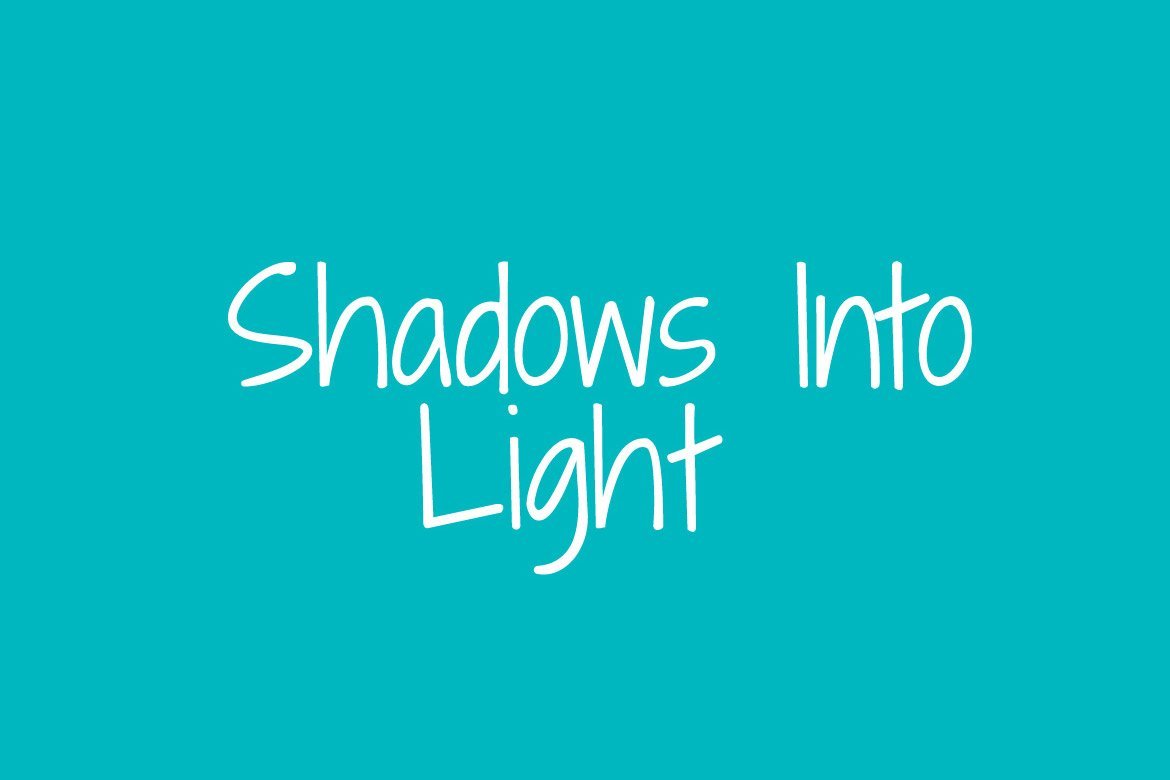 shadows-into-light-font