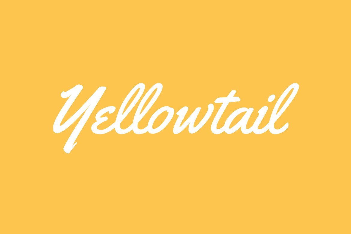 yellowtail-free-font