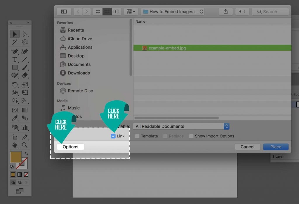 linked-embed-images-in-illustrator
