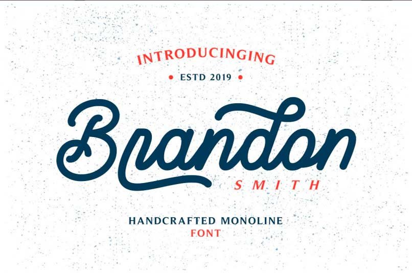 cool handwritten typography