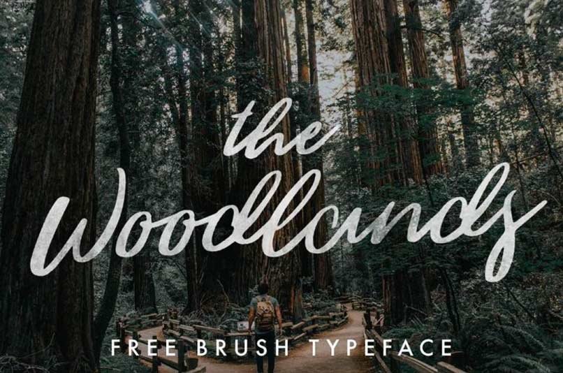 woodlands-free-typeface