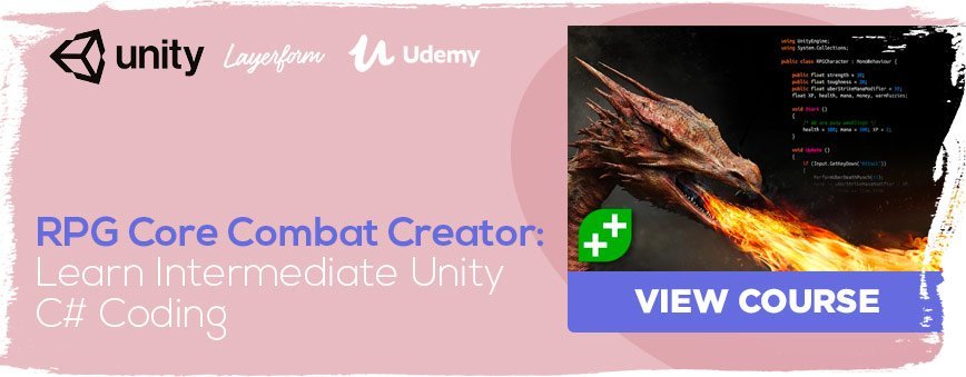 RPG-Core-Combat-Creator--Learn-Intermediate-Unity-C#-Coding