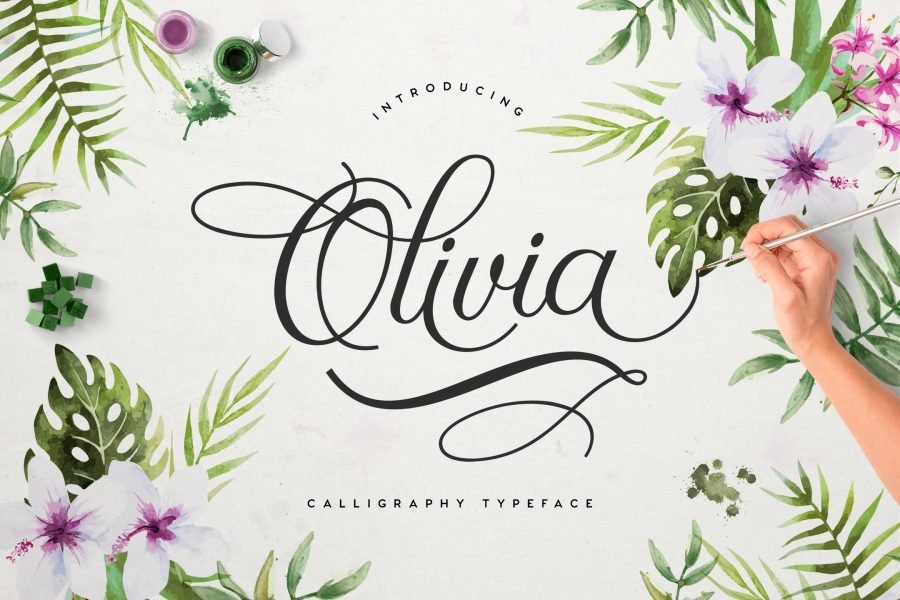 Olivia Script Font Free